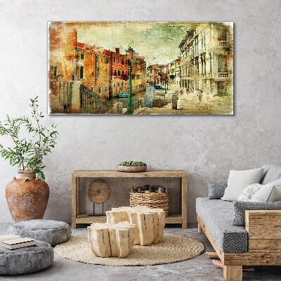 Obraz na plátne Venice Rieka Mesto