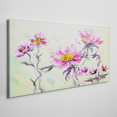 Obraz canvas Kvetinové sny v jemných odtieňoch