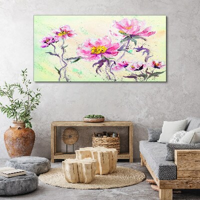 Obraz canvas Kvetinové sny v jemných odtieňoch
