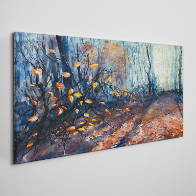 Obraz canvas Jesenná alej