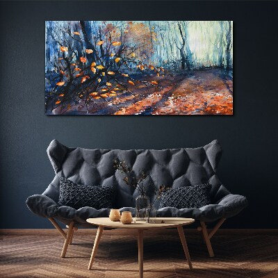 Obraz canvas Jesenná alej