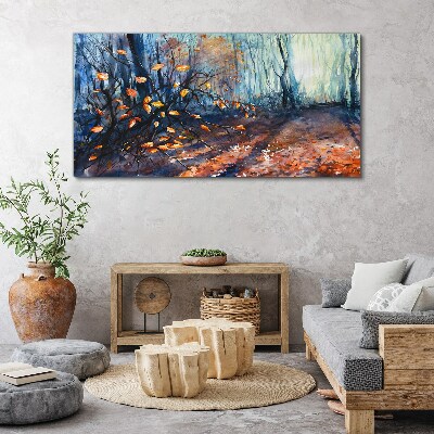 Obraz canvas Jesenná alej