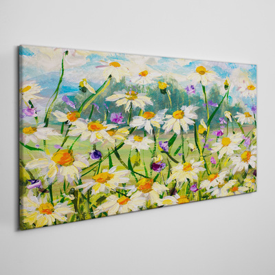 Obraz canvas Kvetinový raj na letnom slnku
