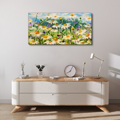 Obraz canvas Kvetinový raj na letnom slnku