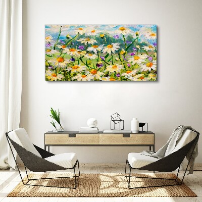 Obraz canvas Kvetinový raj na letnom slnku