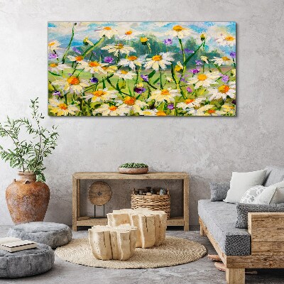 Obraz canvas Kvetinový raj na letnom slnku