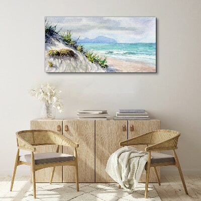 Obraz na plátne Pobrežná pláž príroda