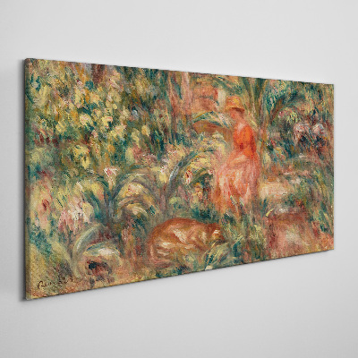 Obraz na plátne Abstrakcie ženského lesa