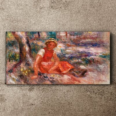 Obraz na plátne Abstrakcie ženský les
