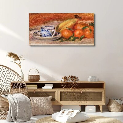 Obraz na plátne Ovocie Orange Bananas Hrnček