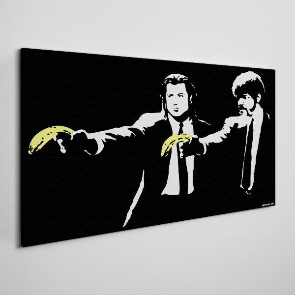 Obraz Canvas Pop art banány