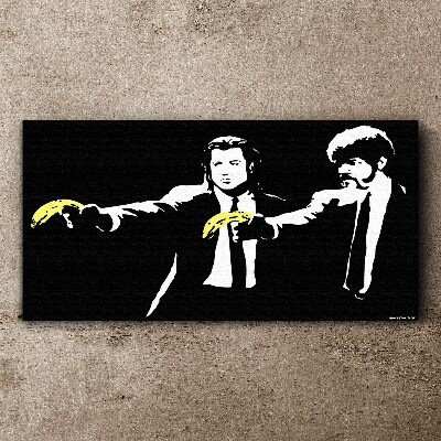 Obraz Canvas Pop art banány