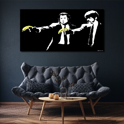 Obraz Canvas Pop art banány