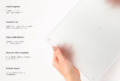 Sklo za varnú dosku dvojdielne polopriesvitné