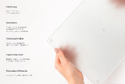 Sklo za varnú dosku Obdĺžnikové polopriesvitné