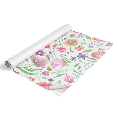 Nálepka na nábytok Pastelová flóra