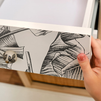 Fólia na nábytok Banánové listy