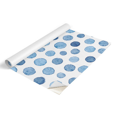 Nábytková fólia Modré bodky