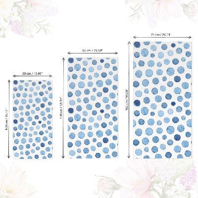 Nábytková fólia Modré bodky