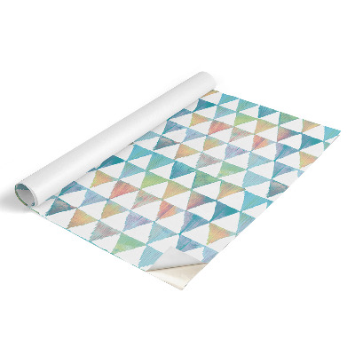 Lepiaca tapeta na nabytok Farebný retro vzor