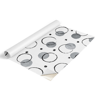 Samolepiaca fólia na nábytok Kreatívne kruhy