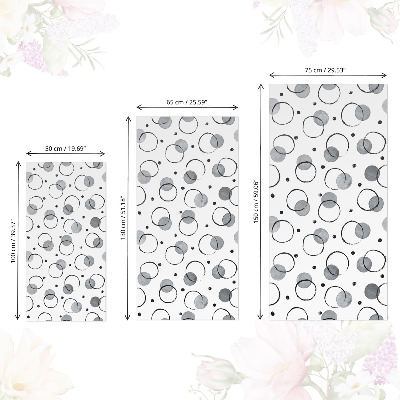 Samolepiaca fólia na nábytok Kreatívne kruhy