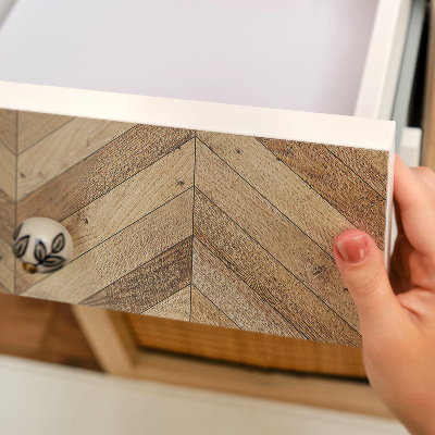 Fólia na nábytok Rustikálny vzor rybej kosti