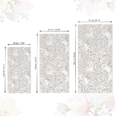 Samolepiaca fólia na nábytok Listy monstery