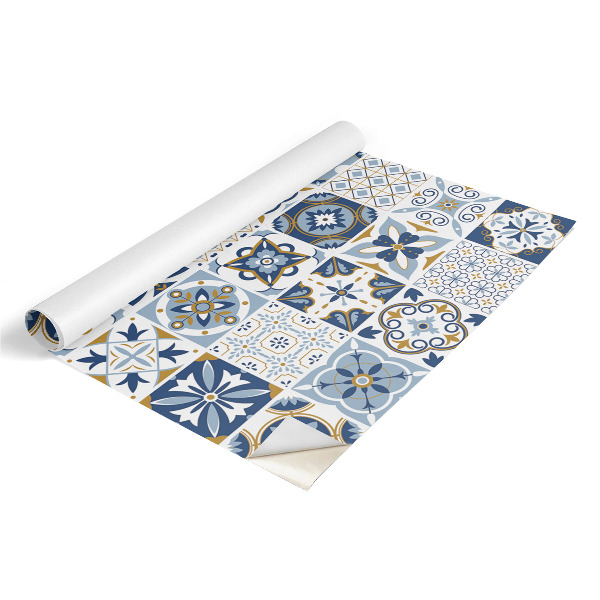 Samolepiaca fólia na nábytok Retro dlaždice