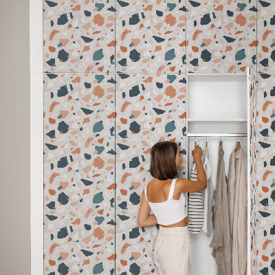 Nálepka na nábytok Farebný vzor