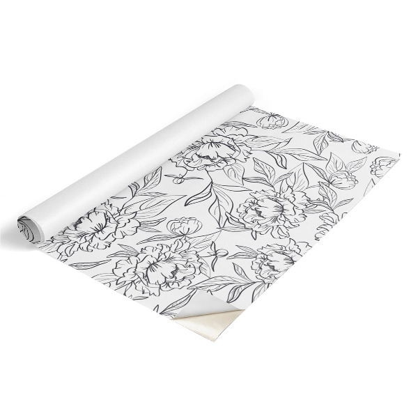 Fólia na nábytok Kvetinový vzor