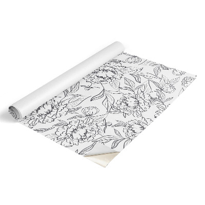 Fólia na nábytok Kvetinový vzor