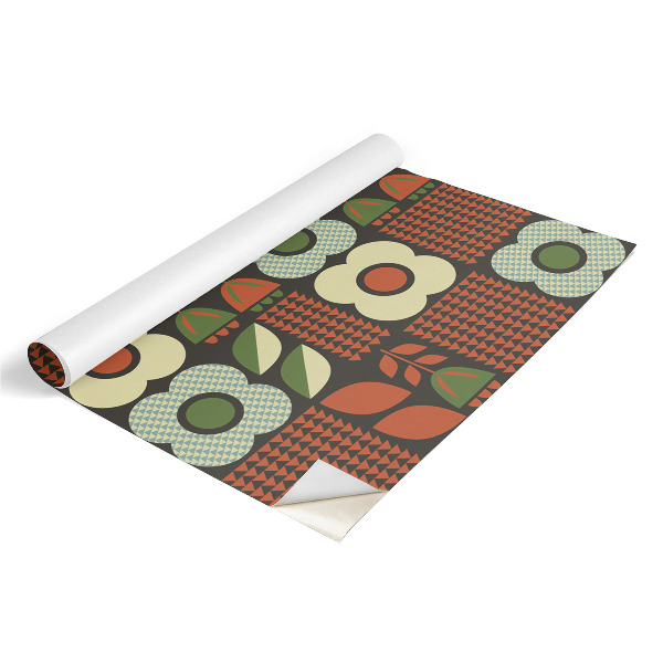 Lepiaca tapeta na nabytok Kvety folklór