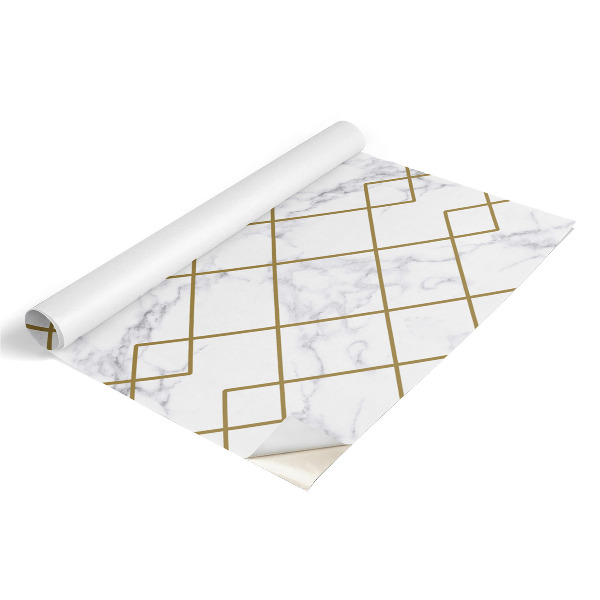 Samolepiaca fólia na nábytok Mramorová geometria