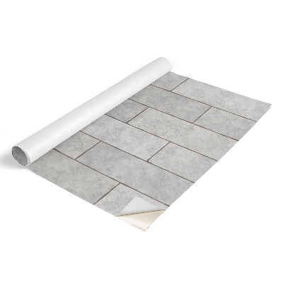 Nalepovacia fólia na nábytok Sivé dlaždice