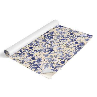 Lepiaca tapeta na nabytok Kvetinový vzor