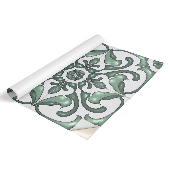 Lepiaca tapeta na nabytok Zelené ozdoby