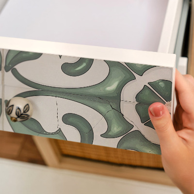 Lepiaca tapeta na nabytok Zelené ozdoby