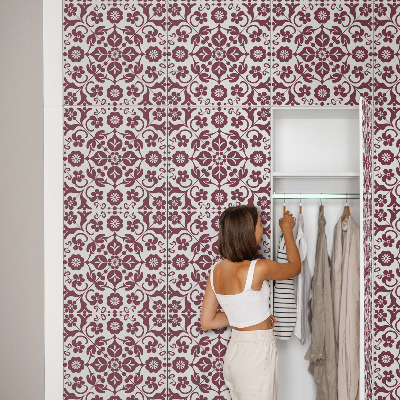 Lepiaca tapeta na nabytok Kvetinový vzor