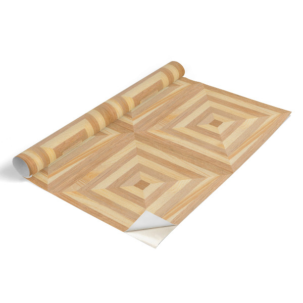 Nálepka na nábytok Drevená geometria