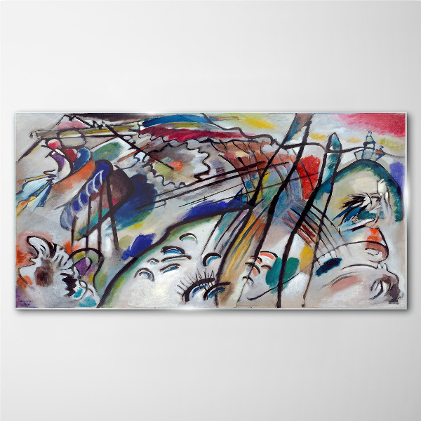 Skleneny obraz Improvizácia 28 Kandinsky