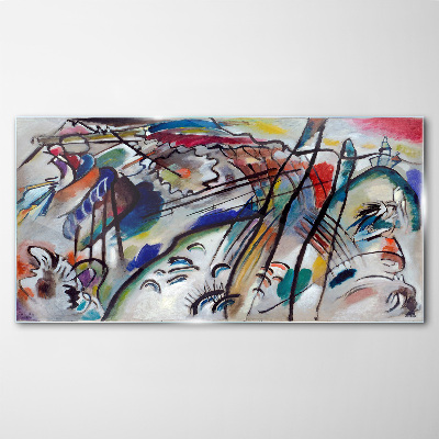 Skleneny obraz Improvizácia 28 Kandinsky
