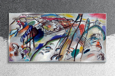 Skleneny obraz Improvizácia 28 Kandinsky