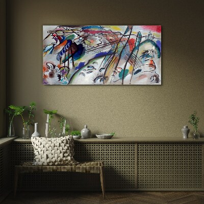 Skleneny obraz Improvizácia 28 Kandinsky