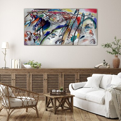 Skleneny obraz Improvizácia 28 Kandinsky