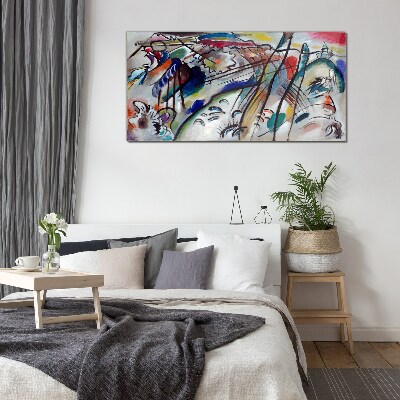Skleneny obraz Improvizácia 28 Kandinsky