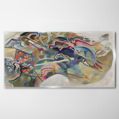 Skleneny obraz Abstrakcia Wassily Kandinsky