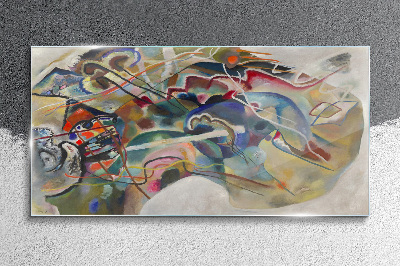 Skleneny obraz Abstrakcia Wassily Kandinsky