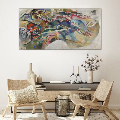 Skleneny obraz Abstrakcia Wassily Kandinsky
