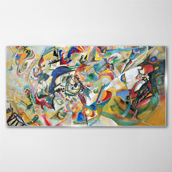 Skleneny obraz Kompozícia VII Kandinsky
